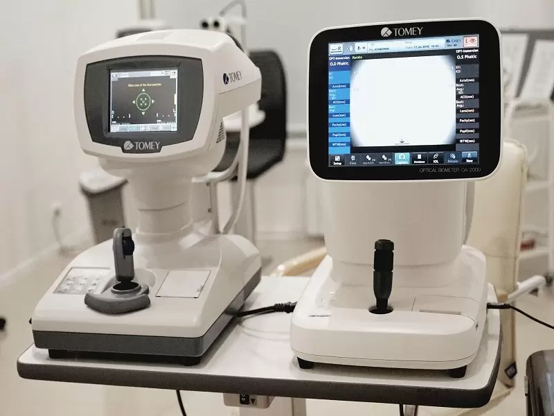 Оптический биометр и кератотопограф